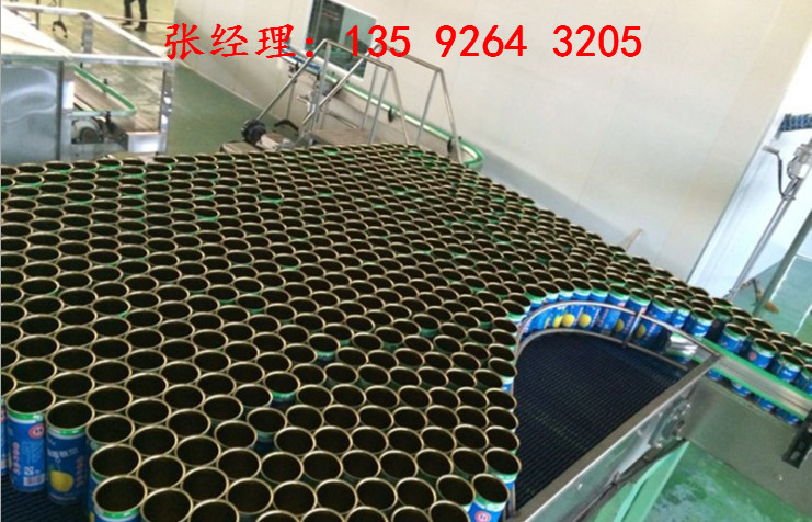 全自動整套核桃露飲料生產線設備每小時2000罐核桃露設備廠家
